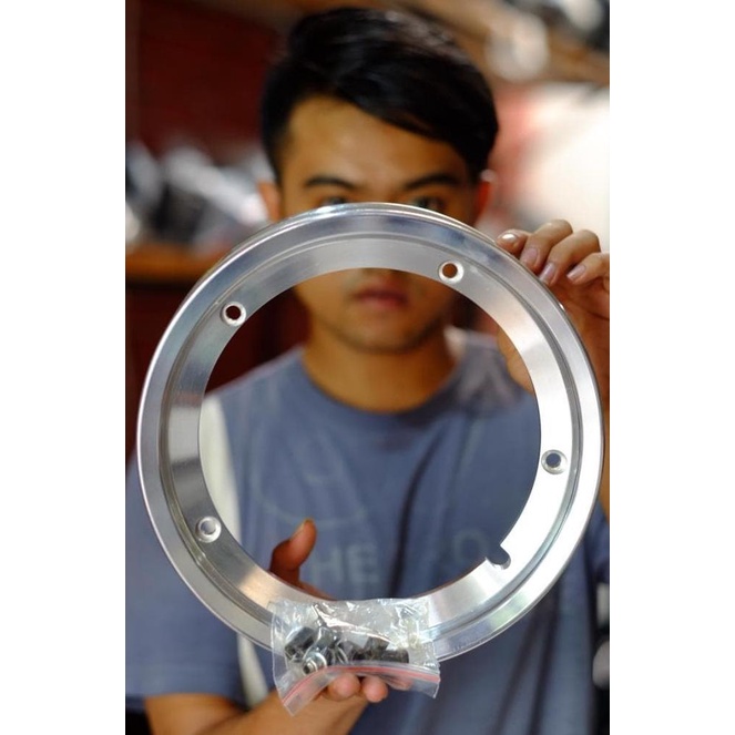 Velg Tubles Vrossi Vespa Klasik Warna Silver Ring 10