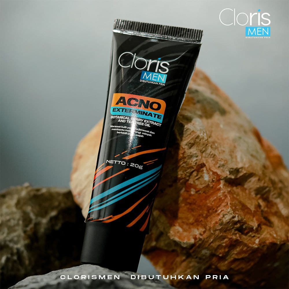 Clorismen Acno Gel - Acne Spot Treatment Obat Jerawat Pria