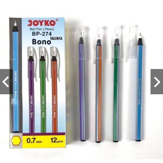 

Pulpen Pen Joyko BP-274 BP274 BONO GEL Bolpen MURAH Ball Pen