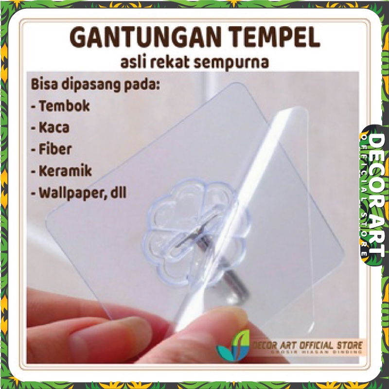 Hook Gantungan Tempel Serbaguna / Cantelan Stainless - AKS HOOK 66