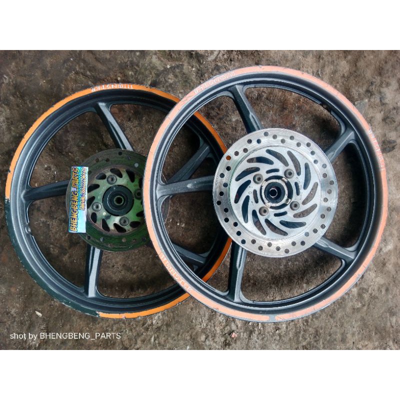 velek velg velk supra x 125 original copotan PNP blade new