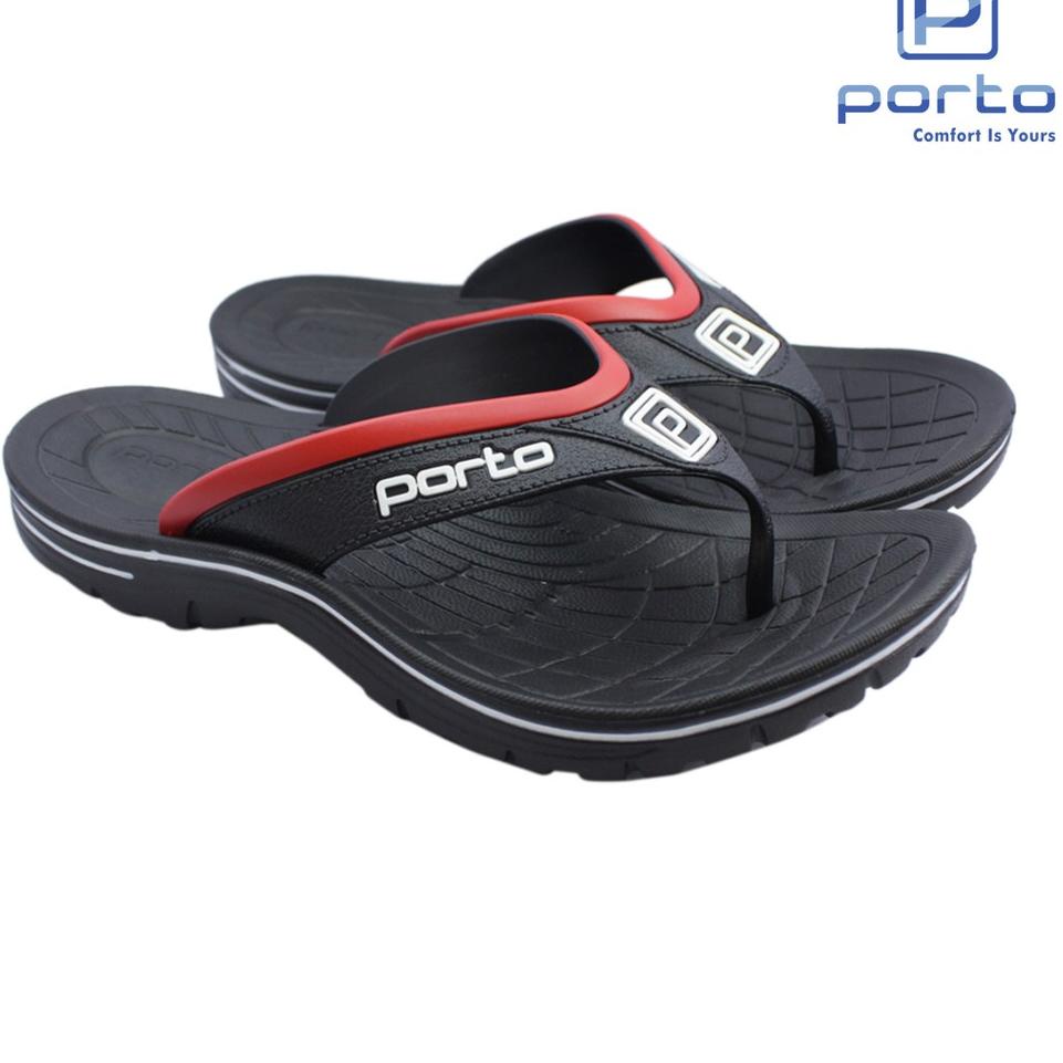 Porto - Sandal Jepit Pria Nyaman  Terbaru Original 1016M (Sale) B4N0