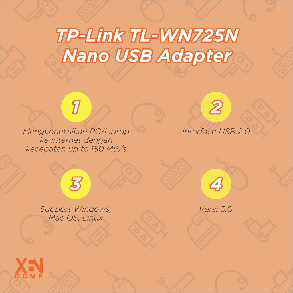 TP Link Nano USB Wifi TL-WN725N