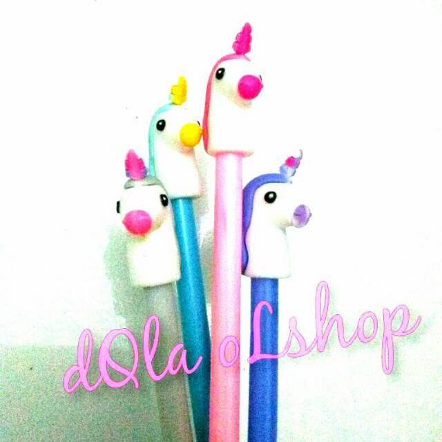 

Selusin Pulpen Gel Unicorn