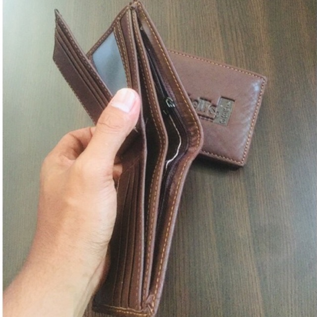 DOMPET KULIT UKURAN KECIL‼️ bahan kulit asli jenis kulit basah impor ukuran kecil pas di kantong #dompet #dompetlipat #dompetcowok #dompetpria