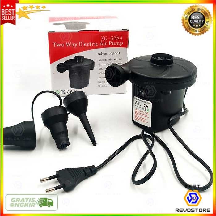 Pompa Angin Elektrik Air Pump Kompresor Udara Mini AC 220V EU Plug