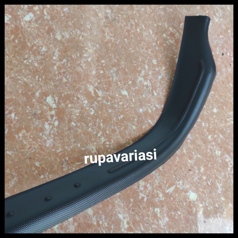 sill plate sil plate belakang BAGASI inova innova lama 2004 sampai 2008 hitam plastik 2005 2006 2007 full lengkung