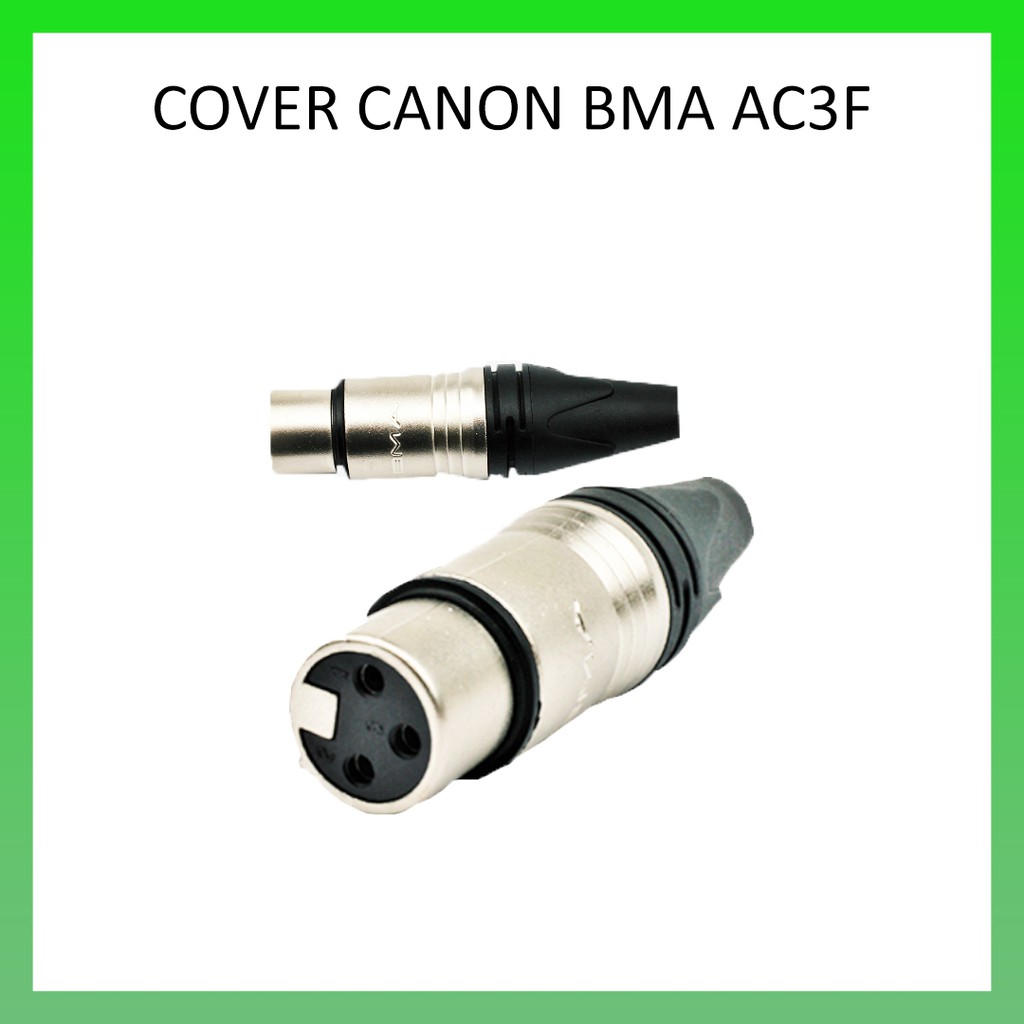 Cover Cannon BMA AC 3F / Cover Cannon BMA AC 3F Female Socket mic BMA