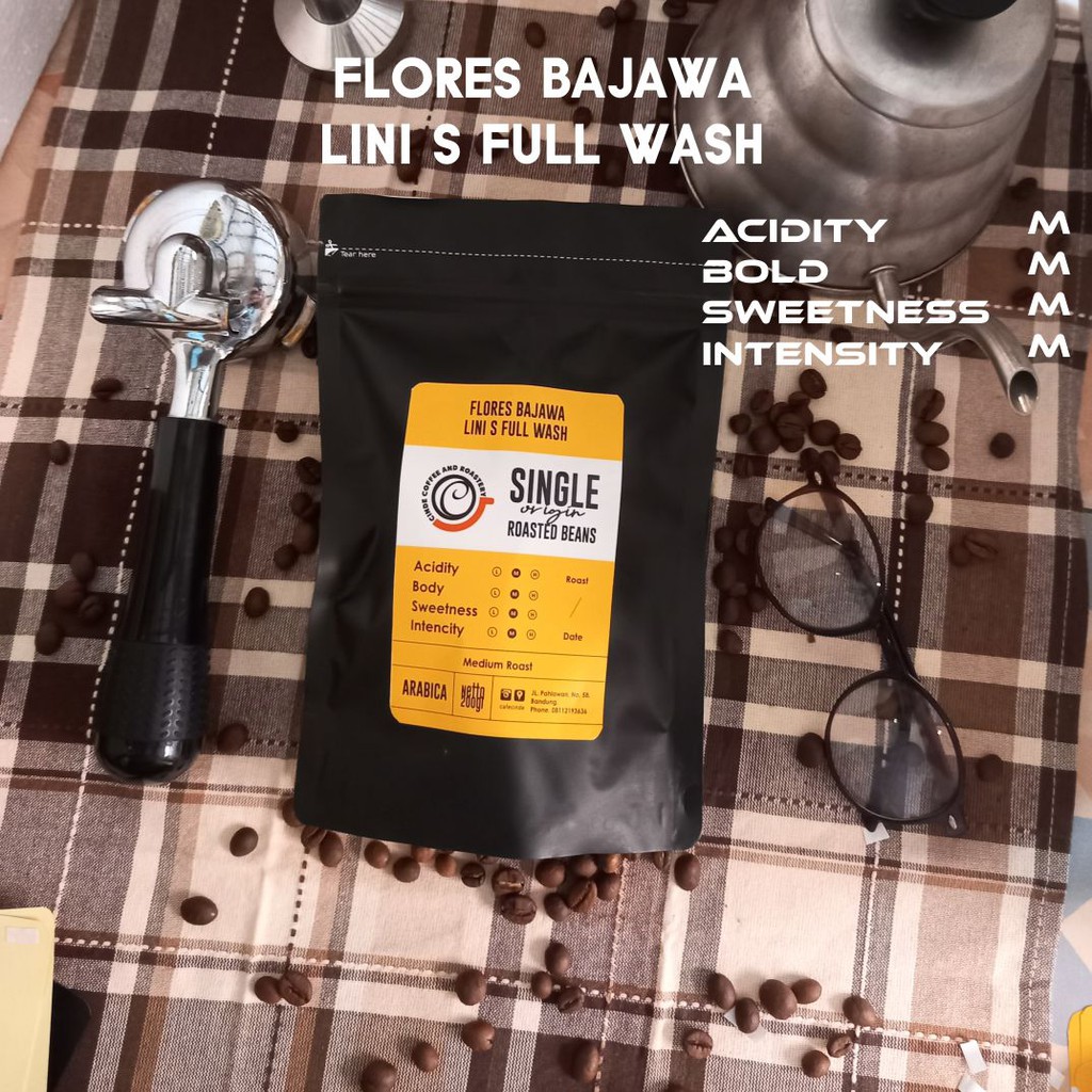 

COFFEE SINGLE ORIGIN ARABICA FLORES BAJAWA LINI-S FULL WASH 200 GR