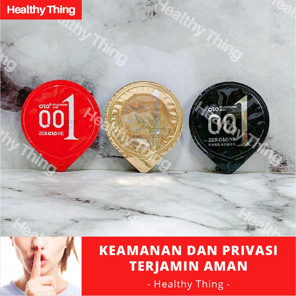 SATUAN Kondom OLO 0.01 Ultrathin SENSATION Condom