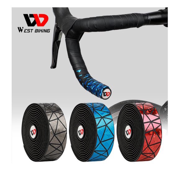 BARTAPE Liteskin WEST BIKING Triple Tone sepeda balap dropbar tape Deda Supacaz ROADBIKE RB lipat