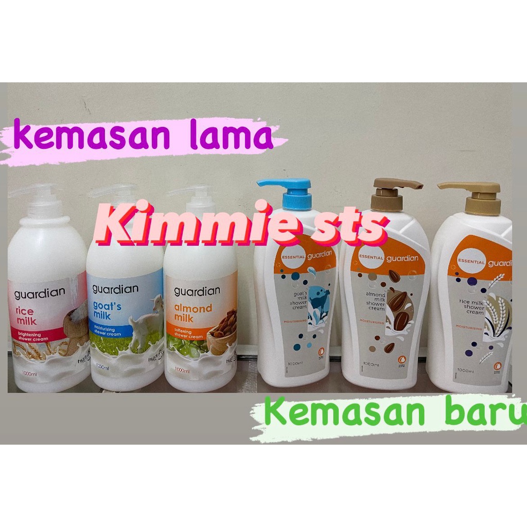 GUARDIAN SHOWER CREAM 1 LITER/SABUN MANDI GUARDIAN