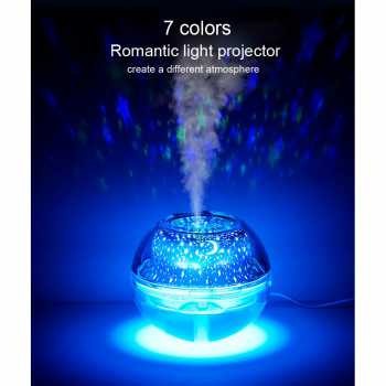 Air Humidifier  Aromatherapy Difuser  Purifier Aromaterapi LED Night Lamp 500ml