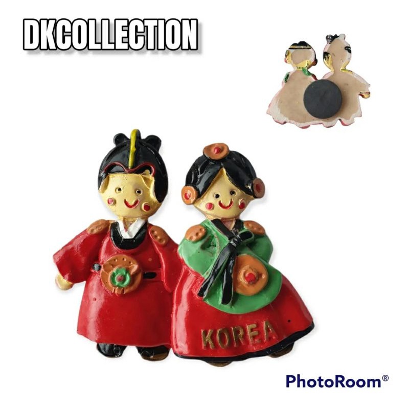 Magnet korea magnet kulkas korea souvenir tempelan kulkas korea