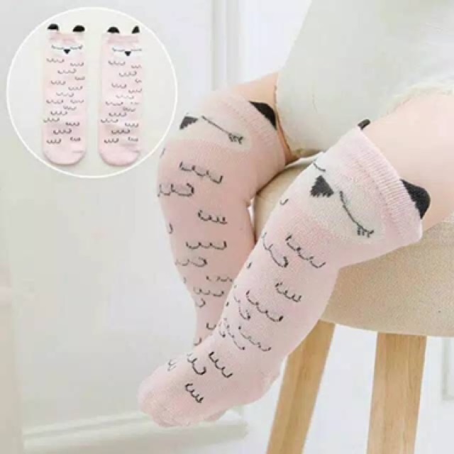 KAOS KAKI BAYI KOREA PANJANG KARAKTER LUCU