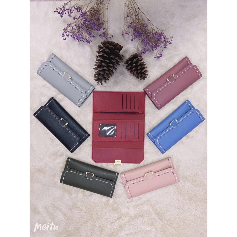 DOMPET LIPAT TIPIS PANJANG IMPORT SIMPLE