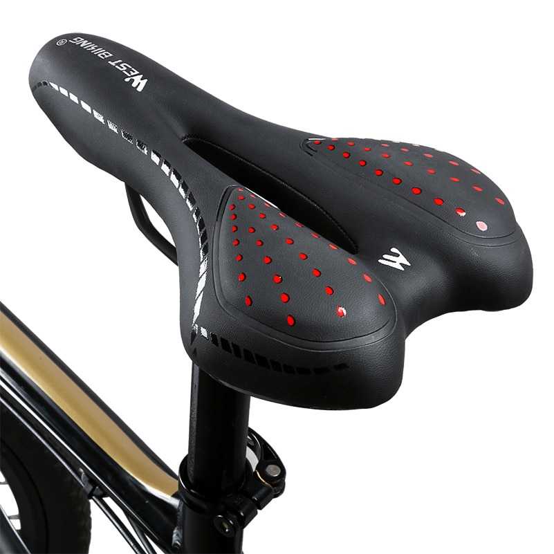 COD Biking Jok Sadel Sepeda Saddle Silicone Gel Cushion PU