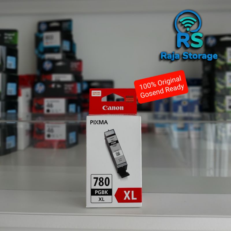 Canon PGI-780 Black PGI780 PGBK XL Hitam Ink Cartridge for Printer Pixma TS8170 TS6370 TS707 TR8570