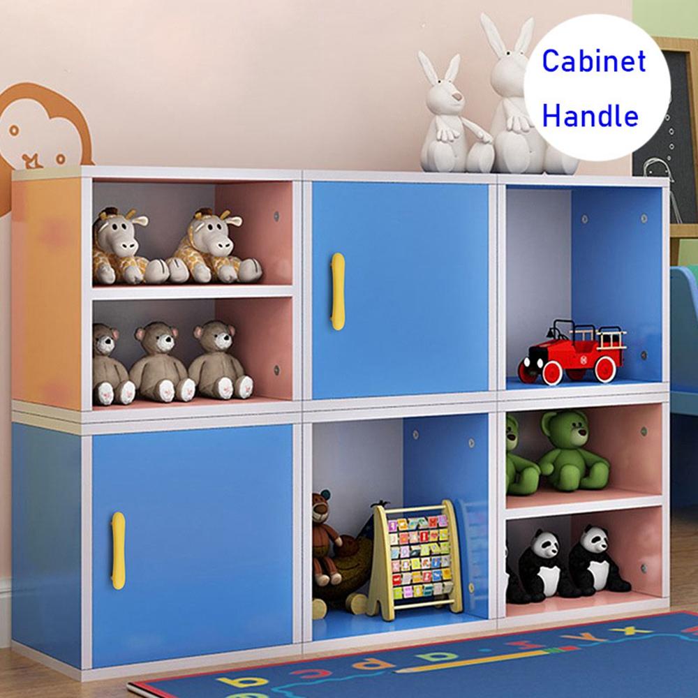 Top Knob Kabinet Anak Kartun Bulan Bintang Lem Lembut Gagang Pintu