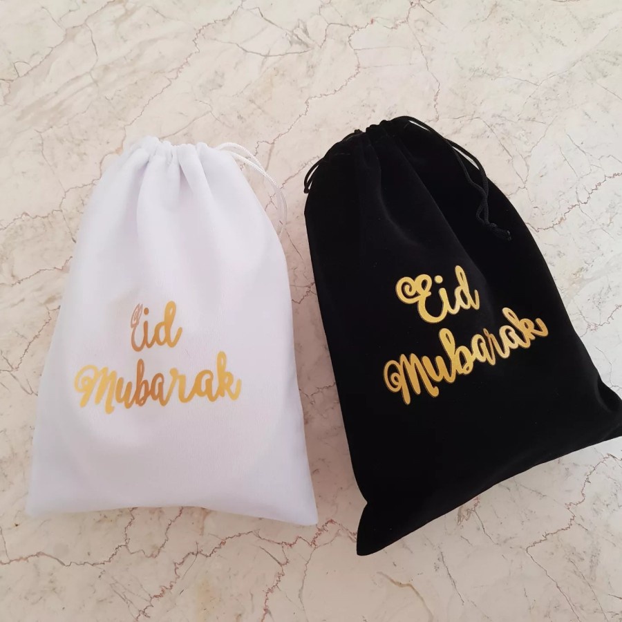

(KS13) Pouch/Tas Souvenir Idul Fitri/Eid mubarak
