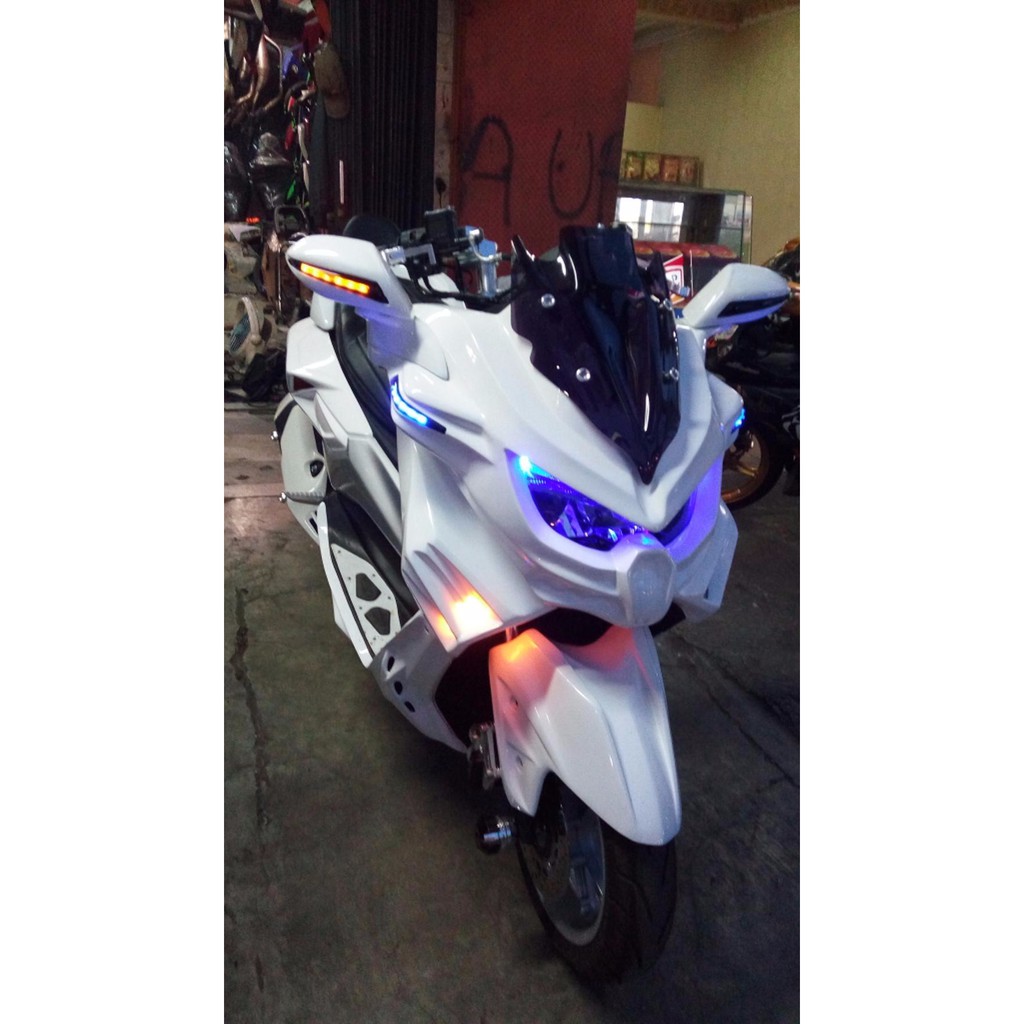 Paket Modif Nmax Predator Full Body Body Costum