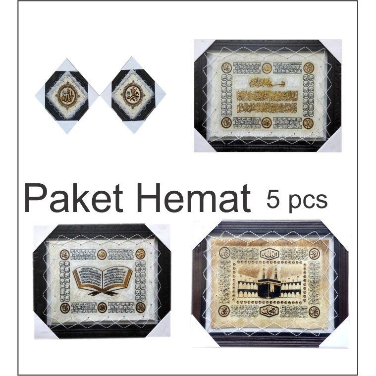 Paket Hemat Kaligrafi 5Pcs Kulit Kambing