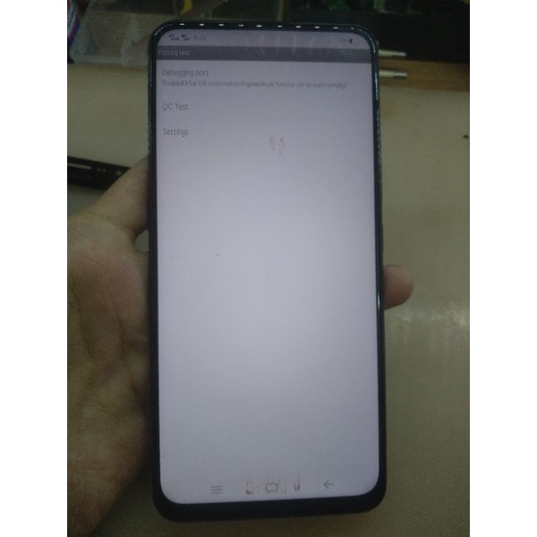 lcd vivo v15 original copotan ada minus (lcd only)