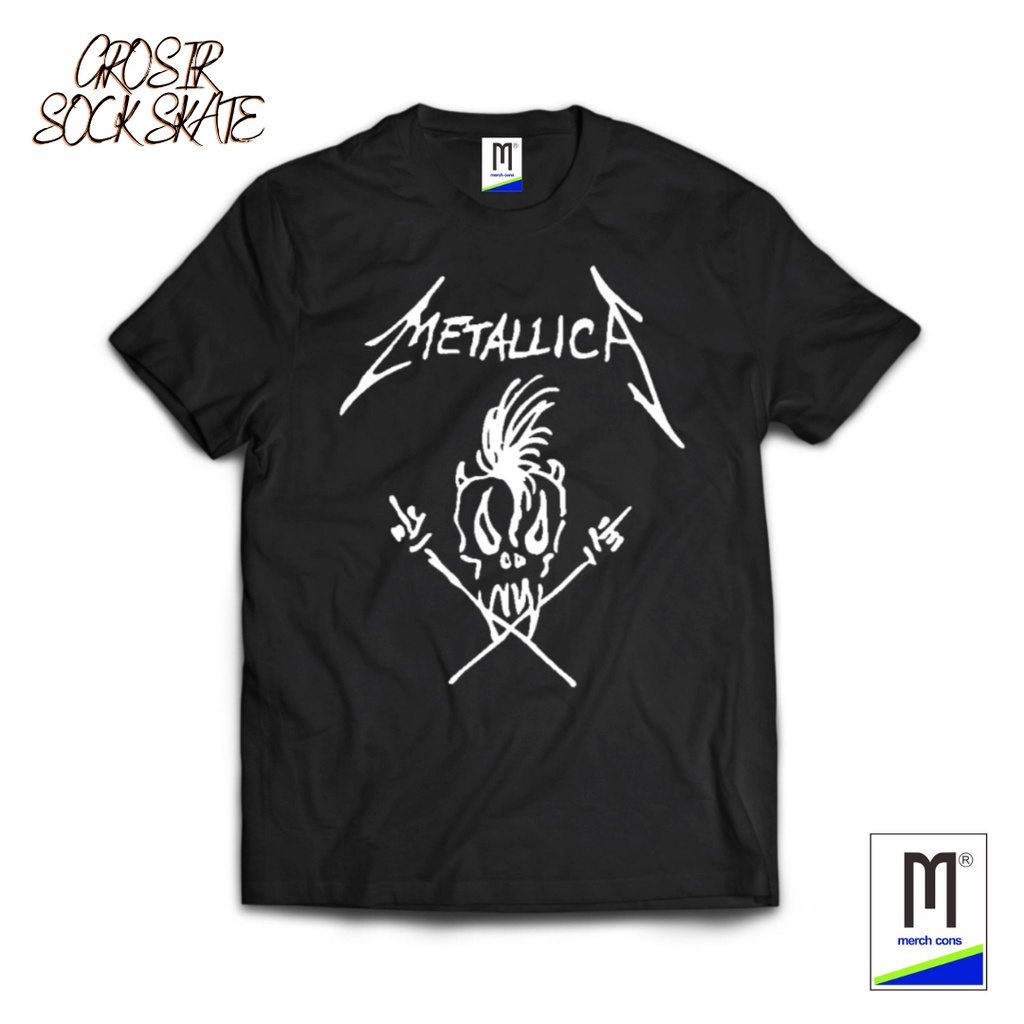 kaos band kaos musik distro vintage metallica