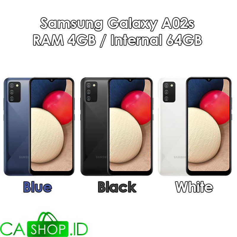 Samsung Galaxy A02s - 4GB 64GB (4/64) - Baru Original Garansi Resmi SEIN