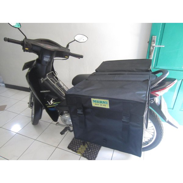 Termurah   "Tas Pos Motor / Tas Sales Motor / Bronjong Kain /Tas Obrok Ukuran Sedang"