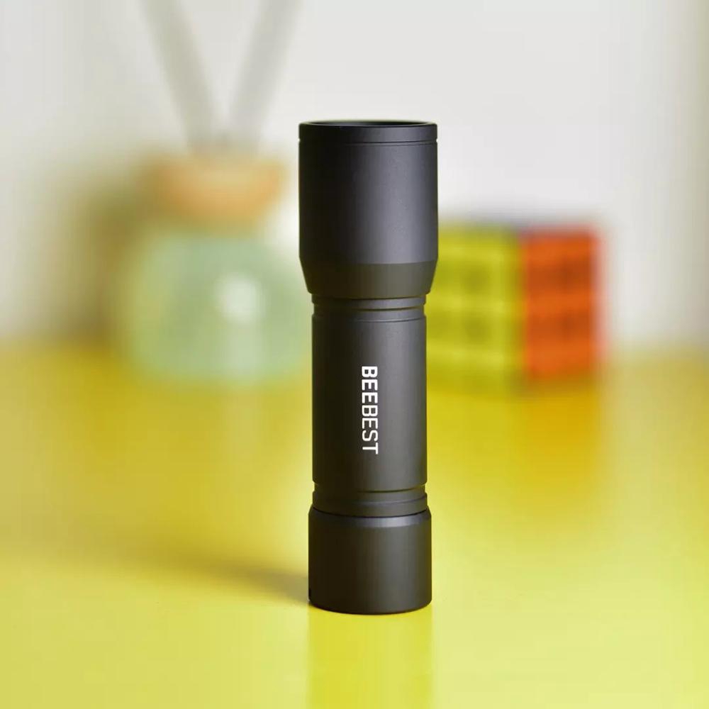 Xiaomi Mijia BEEBEST Senter EDC AAA Ringan 130m Dari Xiaomi Youpin Waterproof SOS Portable Mini Torch