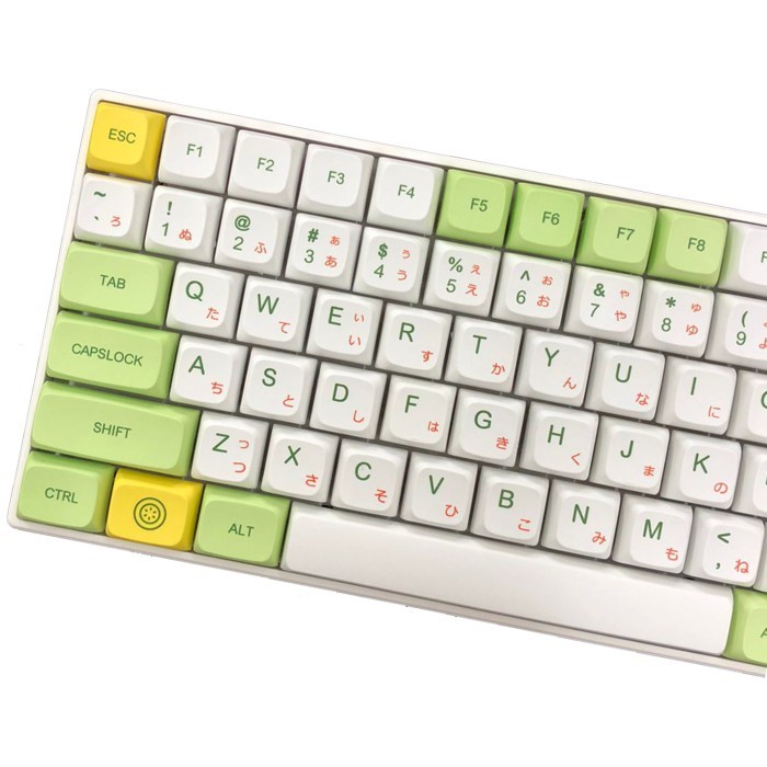KEYCAPS BANANA FRUIT PBT XDA PROFILE JAPAN ROOT MECHANICAL KEYBOARD