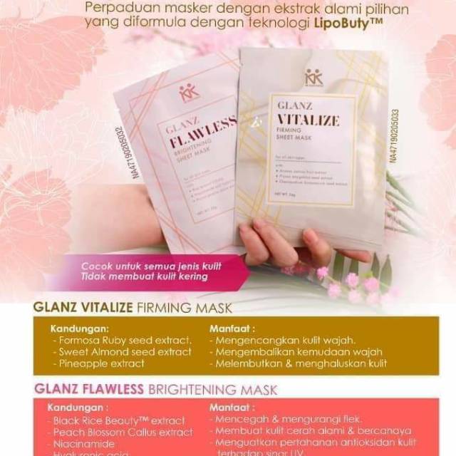 Masker glanz KK Indonesia