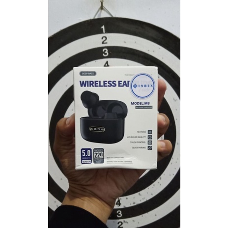 Inbex M8 TWS True Wireless Stereo Earbuds Bluetooth Headset Earphone