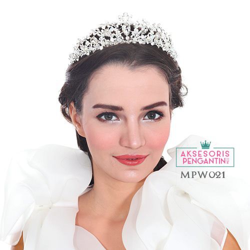 [PRODUK TERBATAS] MAHKOTA WEDDING HEADPIECE PENGANTIN AKSESORIS WANITA MPW021