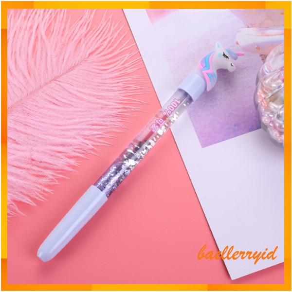 

Pulpen Gel Karakter Glitter