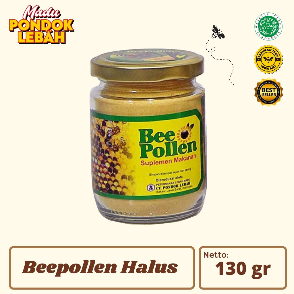 Bee Pollen Halus 130gr - Pondok Lebah
