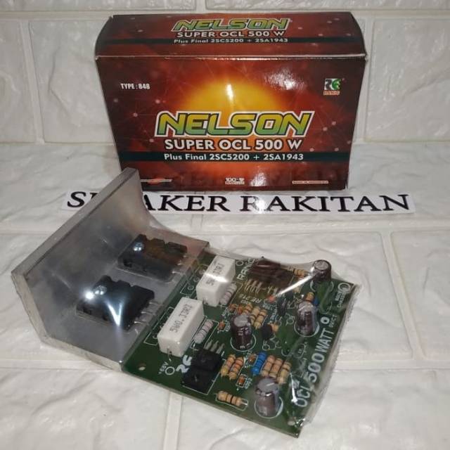 Kit Power Amplifier Super OCL 500Watt NELSON