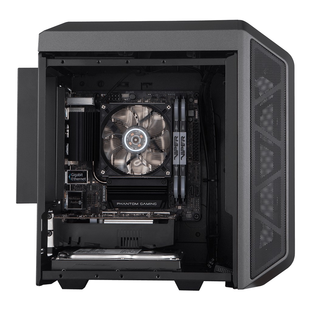 Cooler Master MasterCase H100 + 1 Fan RGB Mini ITX Case