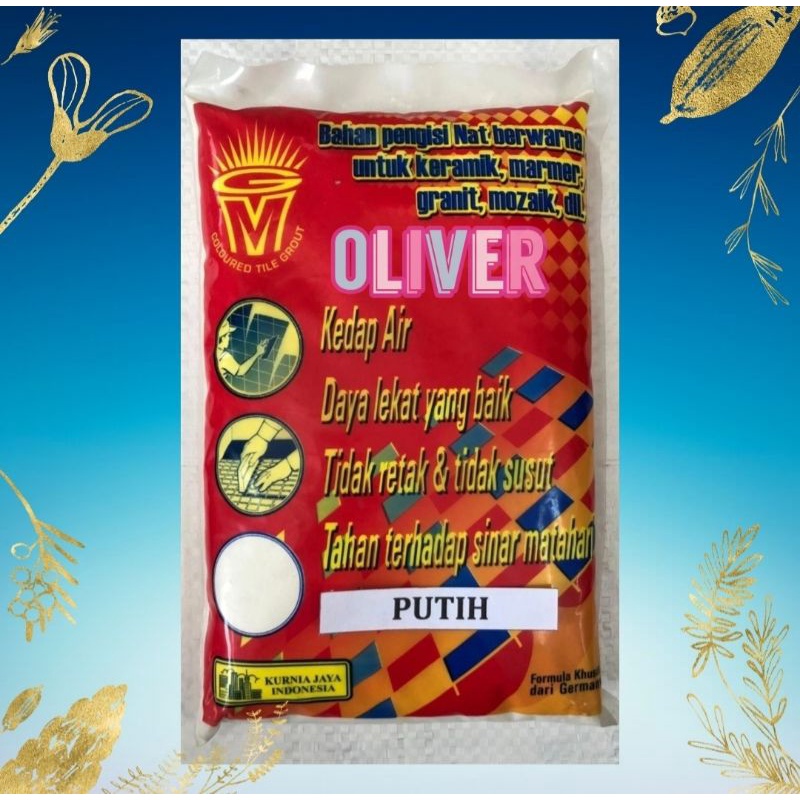 SEMEN NAT WARNA UNTUK KERAMIK MEREK GM