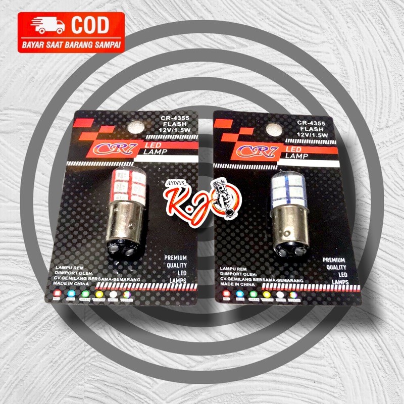 Lampu Stop Lampu Rem Strowbo Kedip Universal BEBEK MATIC SPORT Semua Motor