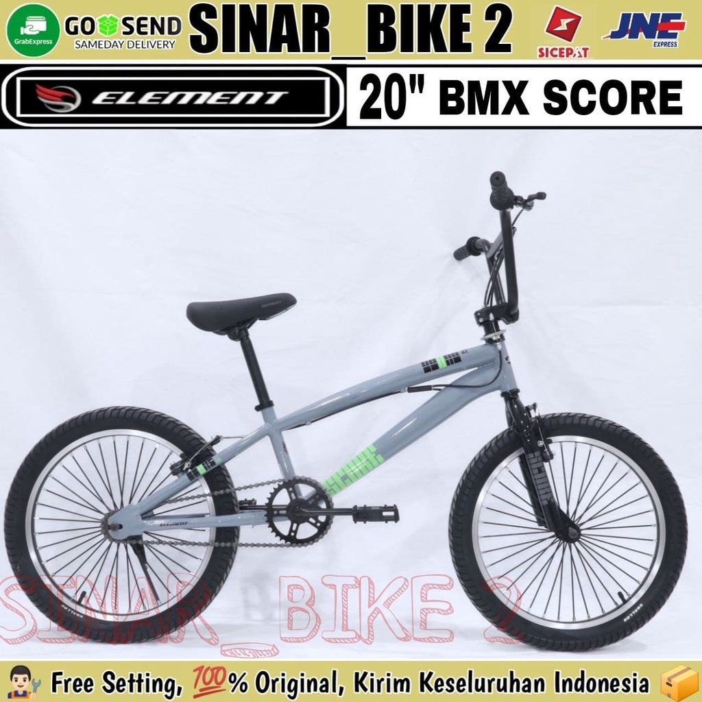 Sepeda Anak 20 Inch BMX Elemenet Score Stang Rotor Freestyle