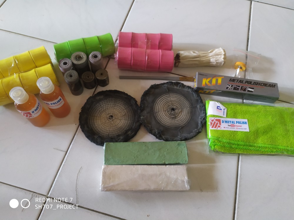 Kain Poles Blacu Untuk Finishing Celah Sirip