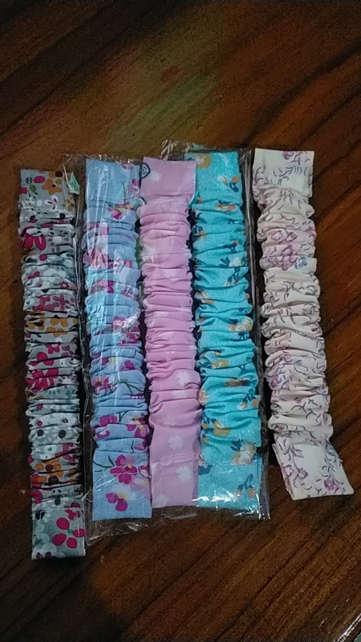 Po Masker Dan Konektor Hijab Shabby Chic Patchwork