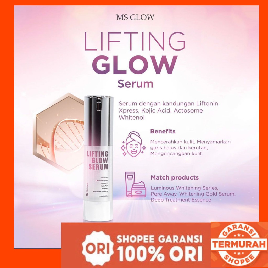 MS GLOW SERUM LIFTING GLOW / SERUM LIFTING MS GLOW