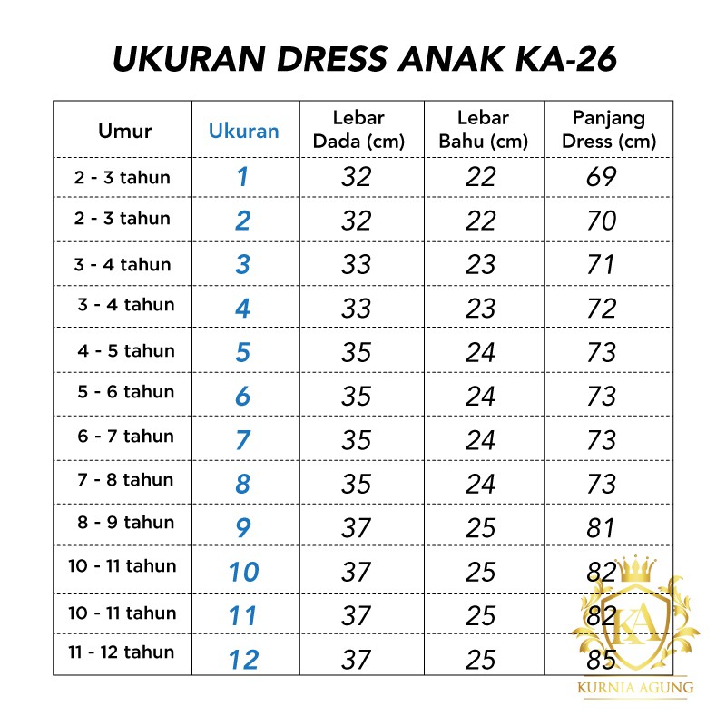 Gaun Anak Perempuan Warna Navy Mint Baju Pesta Anak 2 Tahun sampai 12 Tahun Warna Merah Import Kekinian Dress Anak Cewek Elegan Premium KA26