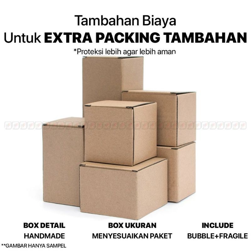 

EXTRA BOX - Packing Aman dengan Extra Box