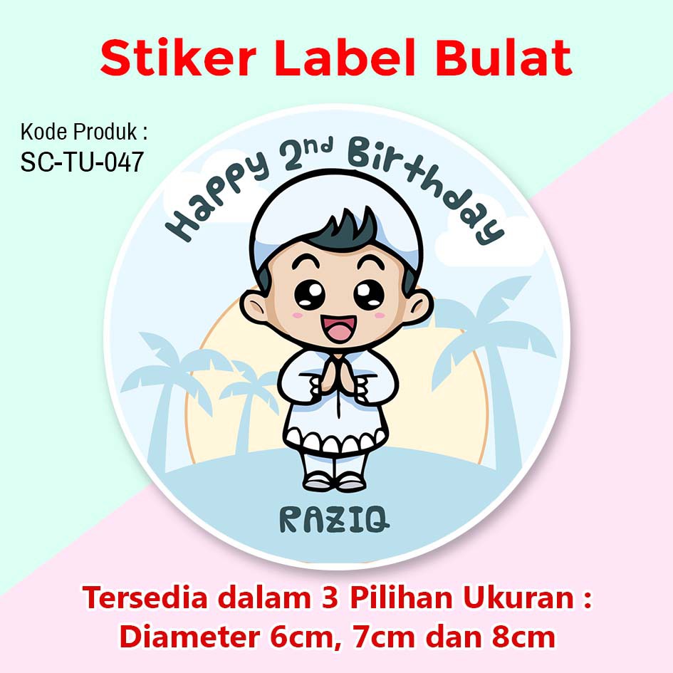 30+ Trend Terbaru Stiker Ulang Tahun Anak Islami - Aneka ...