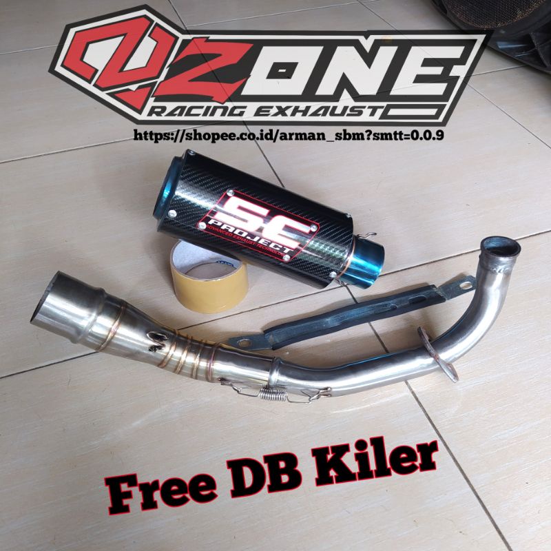 Knalpot Nmax SC Project / Knalpot Beat / Knalpot Aerox / Knalpot Vario / Knalpot Pcx / Knalpot Scoop