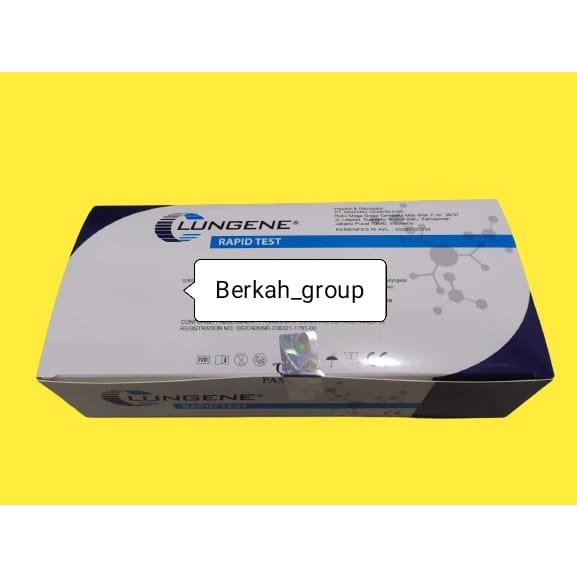 [PROMO] Alat Rapid Tes Antigen New Lungene Swab Biru Covid | Tes Antigen Covid Omicron Murah
